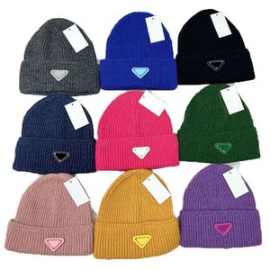 Designer clássico chapéu de inverno masculino gorro feminino estilo quente universal chapéu de malha outono lã ao ar livre quente crânio chapéu 17 cores maravilhoso ins tiktok casquette masculino