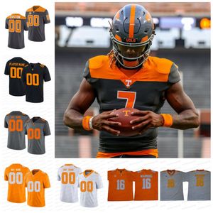 2023 Newest Style BILL BATES Tennessee Volunteers Football Jersey Peyton Manning Eric Berry Alvin Kamara John Kelly Joshua Dobbs Johnny Majors Tennessee jerseys