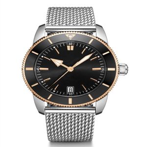 Relógio luxuoso super marinho patrimônio 44mm b20 cinto de aço movimento mecânico automático de quartzo todos os homens de trabalho watch285n