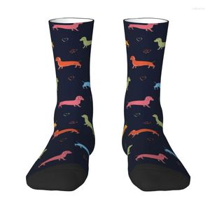 Herrensocken Dackelkleid Herren Damen Warm Mode Dachswurst The Wiener Dog Crew