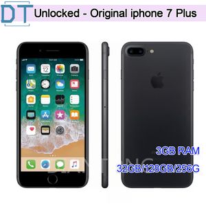 Original Apple iphone 7 Plus with touch ID 32GB 128GB 25GB IOS12 Quad Core 12.0MP Used Unlocked Phones,100% fully functional