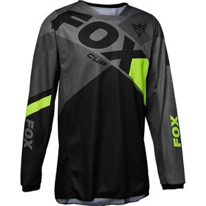 2023 Downhill Jerseys Fox Cup Mountain Bike MTB Shirts Offroad DH balck Motorcycle Jersey Motocross Sportwear Clothing Bike