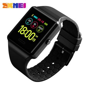 SKMEI Uhren Herren Mode Sport Digtal Uhr Multifunktions BlueTooth Gesundheitsmonitor Wasserdichte Uhren relogio digital 1526279E