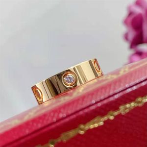 Luksusowy projektant pierścień Pierścień Ring Diamentowe pierścionki Fashion Class
