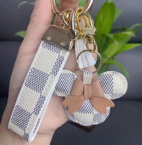 Keychain Designer Key Chain Luxury Bag Charm Chain Charm Bucket Flower Mini Coin Holder Keychains Bag Trinket Gifts Accessories 994