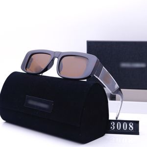 Top luxury Cat Eye Sunglasses polaroid lens designer womens Mens Adumbral Goggle senior Eyewear For eyeglasses frame Vintage Metal Sun Glasses With Box Qi Ling 3008