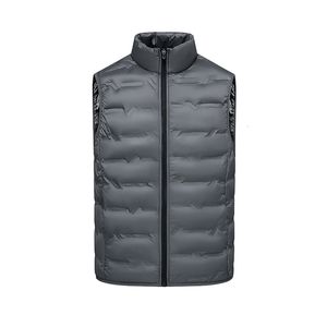 Piumino da uomo Parka da uomo Autunno e inverno Casual Colletto in piedi Versatile Gilet d'anatra bianco Gilet leggero alla moda coreana 230923