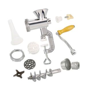 Köttfjäförverktyg manuell kvarn korvstoppare mincer pasta maker crank support dropshopping 230922