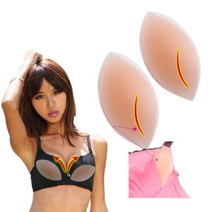 Sexiga kvinnor Silikon Bh Gel Invisible Insertions Break Pads For Dress Bikini Swimsuit Push Up Bh Insert Break Enhancer Pads # G3