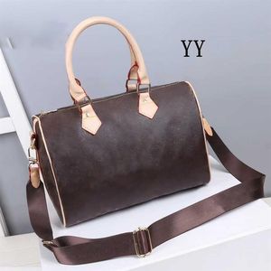 brand Designer Women Boston Bags Speedy GM Inclined Shoulder pillow Drum Bag Women's Pillow Mono Handbag fashion large Crossb220J