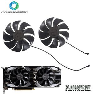 Fãs Coolings Fan Placa de Vídeo 87mm PLA09215S12H 12V 0.55A 4Pin para EVGA RTX 2060 2070 2080 2080Ti RTX2080Ti Placa Gráfica Ventiladores de Refrigeração 230923