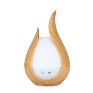 Luftfuktare Essential Oil Diffuser Mist Maker Fogger 200 ml stor kapacitet Ultraljudsfuktare med 7 färger LED -lampor för hem arom diffusor