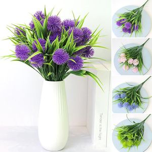 Decorative Flowers 1PC 32cm Artificial Plants Simulation Dandelioned Plastic Fake For Wedding Party Home Table Gardening Decor