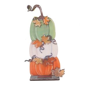 Decorative Objects Figurines HalloweenChristmas Porch Decor Welcome Door Plate Signs Outdoor Lawn Garden Scene Halloween Yard Decorations 230923