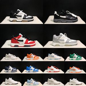 Out Off Office Sneaker Low Tops 디자이너 캐주얼 신발 오프 팬더 화이트 빈티지 고민 가죽 플랫폼 운동화 걷기 남성용 여성 로퍼 트레이너 트레이너