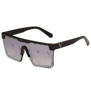 2023 Hot Sale Klassische Sonnenbrille Buchstabe V L das gleiche Modell Sonnenschutz UV-Schutz Hochwertiger Designer für Herren Damen Luxussterne Sonnenbrille Top-Qualität