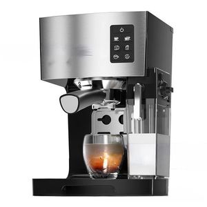 Máquina de café expresso de alta pressão, 20 bar, automática, doméstica, 1240w, 1,4l, tanque de água