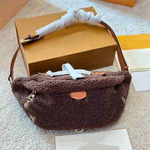 Chest Bags Designer Brand Bag Totes Downy Fluffy Luxury Handbags Chains Fashion Shoulder High Quality Bag Women Letter Purse Phone Wallet
