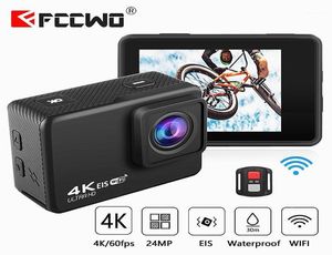 EIS Antishake H10 Action Camera Ultra HD 4K 60fps WiFi 20quot 170D Underwater Waterproof Cam Helmet Vedio go Sport pro Came13302753