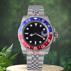 Uhr Pepsi Batgirl Rootbeer Sprite Herrenuhren 40 mm Automatikwerk 2813 Herrenuhr Edelstahl-Jubiläumsarmband-Armbanduhr Montre de Luxe-Uhr