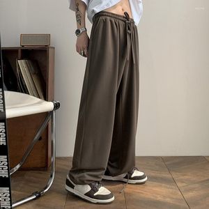 Men's Pants Fall Draping Dress Men Loose Straight Tube Fashion Ins High Street Port Wind Thin Wide Leg Mopping Casual