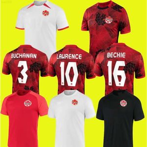 Kanada 22 23 24 Home Away Soccer Jersey 3 Liam Fraser 19 Charles-Andreas BRYM 17 Jacen Russell-Rowe 1 Dayne St. Clair 18 Milan Borjan 8 David Wotherspoon National Team