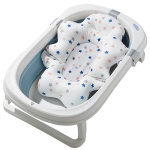 Vasche da bagno Sedili Multifunzione Pieghevoli Cuscini per vasca da bagno per bambini Supporto per seggiolino da bagno Tappetino per vasca da bagno Antiscivolo Morbido cuscino traspirante per il corpo 230923