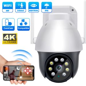 IP Cameras 8MP 4K Outdoor Wifi Camera Night Vision Full Color Surveillance Auto Tracking CCTV Survalance Security Monitor 230922