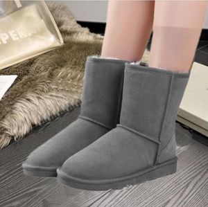 2023 Damen Winter Ultra Mini Boot Designer Australische Plateaustiefel für Herren Echtes Leder Warme Knöchelfell Booties Luxuriöser Schuh 35–46 Damen Schneestiefel AAAA2222X