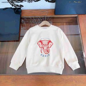 autumn kids sweater high quality sweatshirts for boy girl Size 100-160 CM Elephant print child pullover Sep20