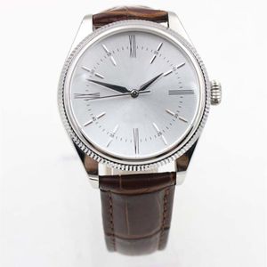 6スタイルウォッチ自動ムーブメントレザーM50509-0017 40mmメンズファッションウォッチwristwatch236n