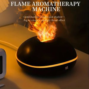 1pc 200ml Colorful Portable 5W LED Light Mist Humidifier with Double Wet Aroma Therapy and USB Connectivity
