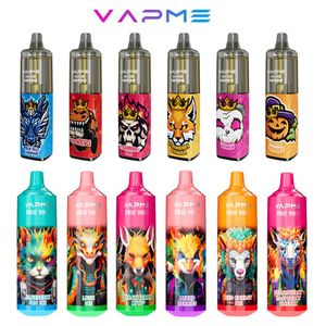 Sidia Vapme King 12k 12000 Puffs Djeńcowy Pen Vape Vs Vs Fire 9000 Puffs Papierosy 650 Mah Akumulator Cewka z siatki 20 ml Prefillowana kapsułka Big Vapor Kit 18 Smaki