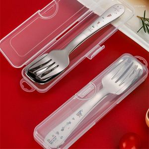 Dinkware set Monster Auto Spoon Tapponte adorabili cartone animato