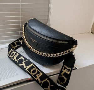 Luxury Chain Fanny Packs Women Leather Waist Bag Brand Shoulder Crossbody Chest Bags Fashion Waist Belt Bags Girl Phone Pack New2054105