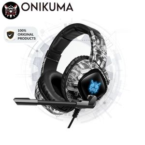 Kulaklıklar Onikuma K19 Oyun Kulaklık Kulaklıkları Kablolu Gürültü Mikrofon 230923 ile Stereo Kulaklıklar