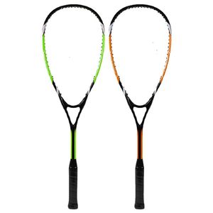 Raquetes de squash leve único profissional raquete esporte treinamento galvanizado alumínio iniciante parede com corda escuridão 9 230922