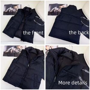 女性のための最高品質のパッド入りジャケットジャック型冬の秋の袖の服を着たファッションデザイナーベスト25047