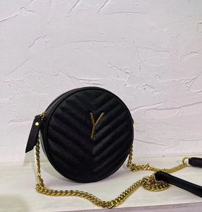 Роскошные дизайнерские кожаные сумки для плеча женская винол круглая сумочка стеганая сумка с поперечим