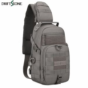 Outdoor Bags Nylon Tactical Bag Single Shoulder Sling Chest Bag Military Army Backpack Outdoor Sport Climbing Camping Bags 230922