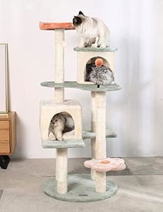 Bird Cages 63 tum Cat Tree Creative Flower Climbing Frame Apartment With Rest PlatformLarge 7 Plattformar Metal Chastiy CAG 230923