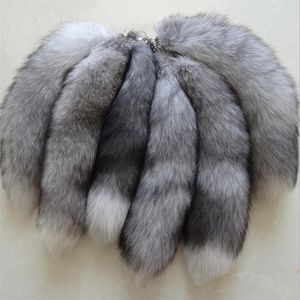 Keychains Big Fur Tail Keychain Women Men Handbag Accessories Girls Bag Charm Furry For A83288S