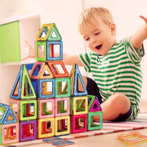 Magnetische Bausteine in großer und kleiner Größe, DIY-Magnete, Spielzeug für Kinder, Designer-Baukasten, Geschenke für Kinder, Spielzeug