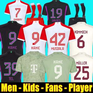23 24 Soccer Jersey SANE 2023 2024 Football Shirt GORETZKA GNABRY Camisa De Futebol Men Kids Kits KIMMICH Fans Player 50th Munich Oktoberfest Kit Neuer KANE TEL