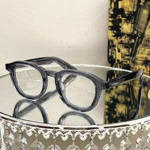 Mosc Dahven Designer Solglasögon handgjorda runda ramglasögon modestil utomhus solglasögon för kvinnor män lyxkvalitet sacoche originallåda