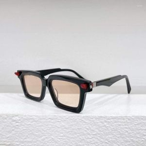 Óculos de sol Alemanha elegante óculos quadrado designer marca high street clássico retro óptico miopia solar acetato óculos homens