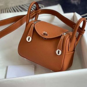 High-end Luxurys Designers Bags Real Leather Handmade make Handbag Mini Soft TC Cowhide Women's Shoulder Crossbody Bag Purses
