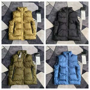 Stones Island Vest Designer Winter Stones Outdoor Popularity Mens Down Islands Jacket Vests Luxury Bodywarmer Fashion Jacket Womens Gilet Designer Coat Male 9277