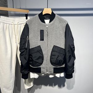 Męskie kurtki kurtki armia walka gęstość zima dla mężczyzn polaru z długim rękawem Man Casual Hoodies Coats A18