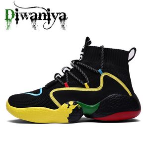 GAI Kleid Mode Turnschuhe High Top Basketball Schuhe für Männer Schwarz Weiß Outdoor Sport Stiefeletten Männer Bequeme Größe 39-48 230923